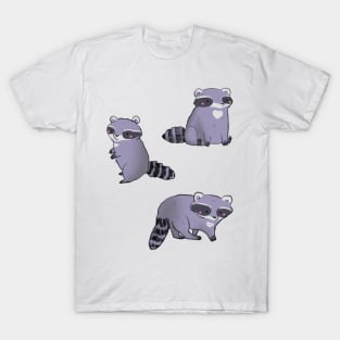 Cartoon raccoons T-Shirt